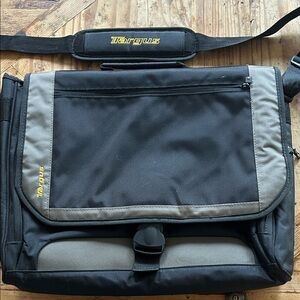 Targus Black and Gray Professional Messenger Bag